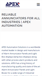 Mobile Screenshot of apexannunciator.com